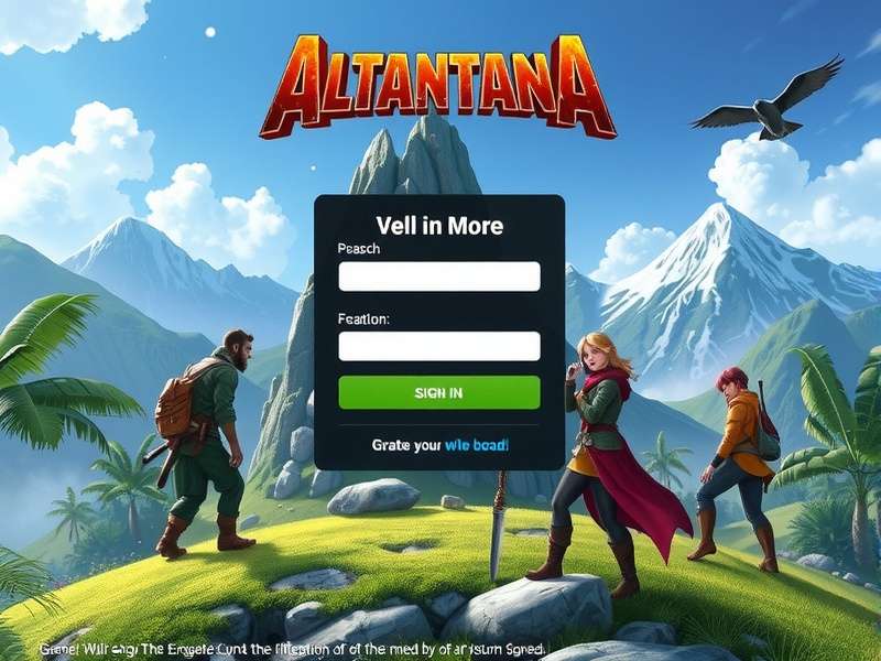 Second Life login screen showing avatar selection and virtual world entry