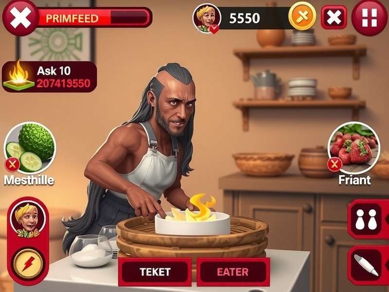 Second Life Game interface and avatar creator view