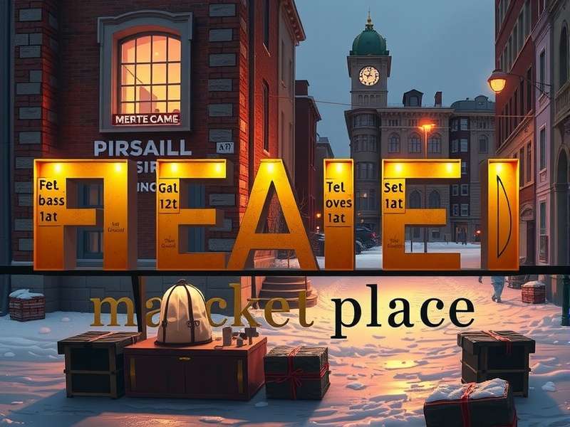 A vibrant digital marketplace interface showing various virtual goods for sale