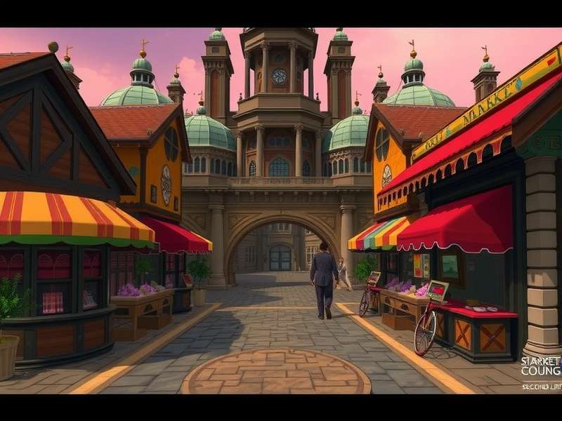 Second Life Marketplace dashboard showing product listings