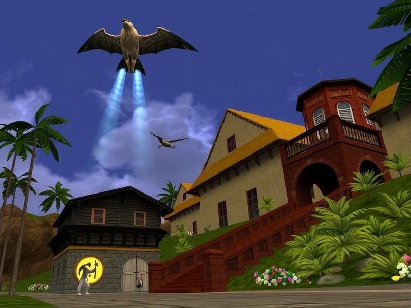 A visual representation of Bloodlines in Second Life showing avatars and lineage trees