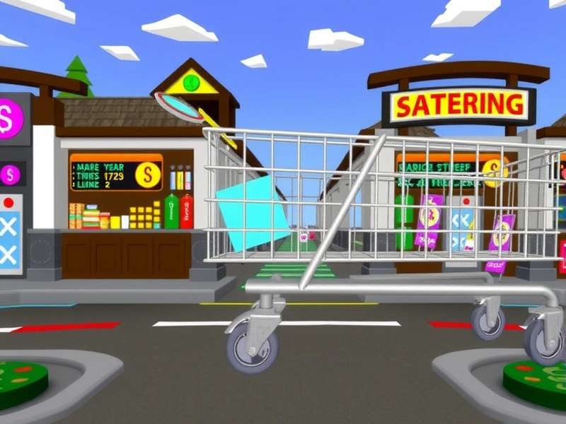 A person using a smartphone and a laptop simultaneously, with virtual world imagery on screens