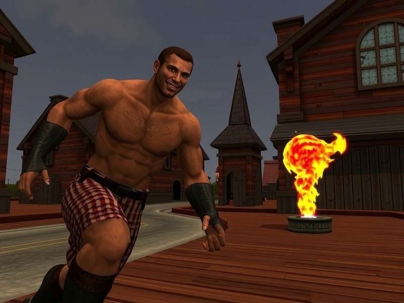 Second Life Firestorm viewer showing a vibrant virtual world with UI elements and avatars