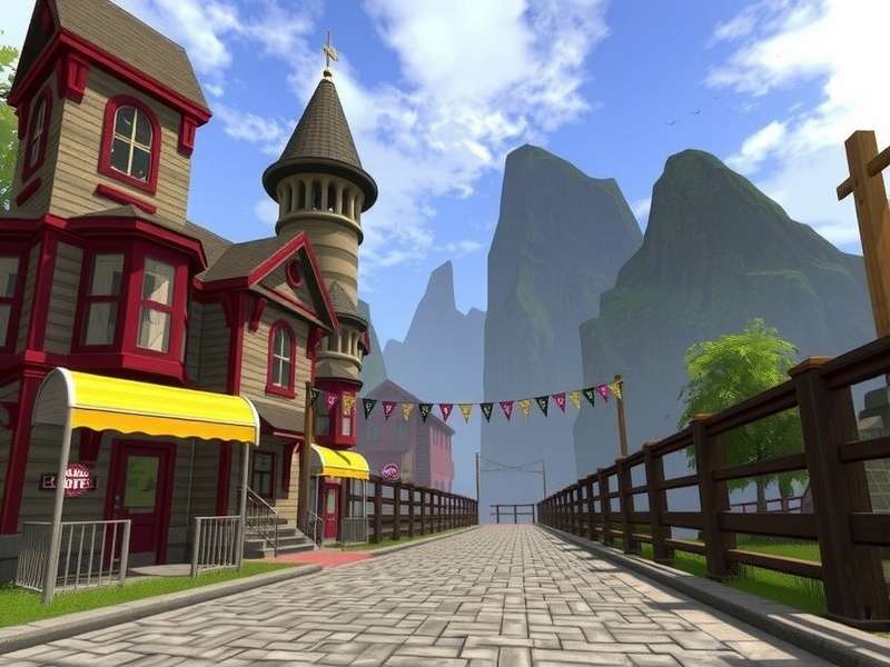 Second Life Game Trailer 2025 – official preview scene showing avatar community in a virtual city